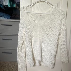 Womens White Sweater